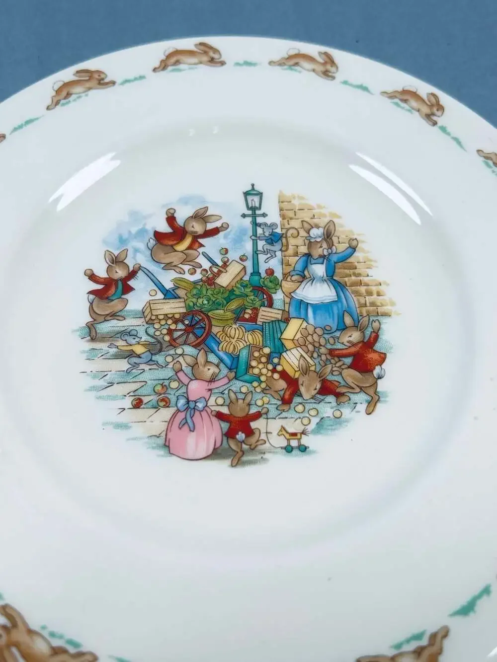 Royal Doulton Bunnykins English Fine Bone China Children's Plate